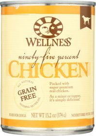 WELLNESS: Dog Food 95% Chicken, 13.2 oz