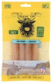 YELLOW YAK: DOG CHEW CHURRO CHEESE (4.000 OZ)