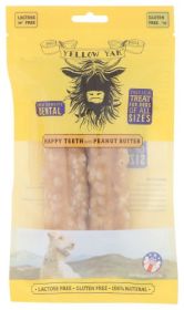 YELLOW YAK: DOG CHEW DENTAL PNT BUTTR (4.000 OZ)