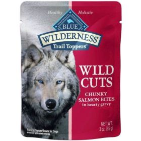 Blue Buffalo Wilderness Trail Toppers Wild Cuts Salmon in Gravy - 3 oz