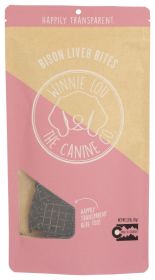 WINNI LOU- THE CANINE CO: Liver Bison Bites, 2.5 OZ