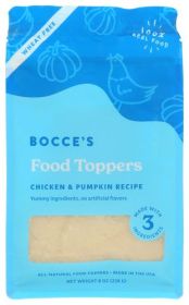 BOCCE'S BAKERY: Topper Chkn Pumpkin, 8 oz