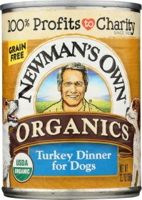 NEWMANS OWN ORGANIC: Turkey Dinner For Dogs, 12.7 oz