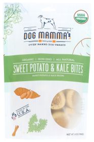 DOG MAMMAS: Organic Sweet Potato & Kale Bites, 6 oz