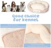 Comfortable Self-Heating Pet Bed with Removable Washable Cover; S Size; Pink