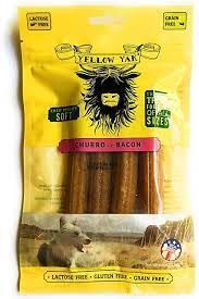 YELLOW YAK: Dog Chew Bhurro Bacon, 4 oz