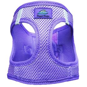 American River Solid Ultra Choke Free Dog Harness (Color: Paisley Purple, Size: X-Small)