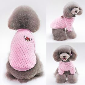 Pet Dog Clothes Knitwear Dog Sweater Soft Thickening Warm Pup Dogs Shirt Winter Puppy Sweater for Dogs (Size: L)