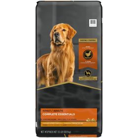 Complete Essentials for Adult Dogs Chicken Rice;  35 lb Bag (Size: 35 lbs)