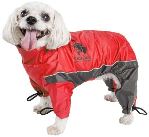 Touchdog Quantum-Ice Full-Bodied Adjustable and 3M Reflective Dog Jacket w/ Blackshark Technology (Size: Small)