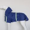 large and small dog raincoat cloak type reflective strip pet raincoat windproof rainproof dog hooded raincoat