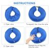 Soft Dog Cone Collar for After Surgery - Inflatable Dog Neck Donut Collar - Elizabethan Collar for Dogs Recovery