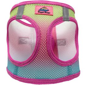 American River Choke Free Dog Harness Ombre Collection (Color: Cotton Candy, Size: X-Large)