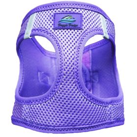 American River Solid Ultra Choke Free Dog Harness (Color: Paisley Purple, Size: 3X-Large)