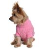 Combed Cotton Cable Knit Dog Sweater