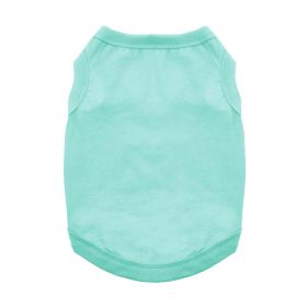 Cotton Dog Tank (Color: Teal, Size: X-Large)