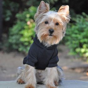 Flex-Fit Dog Hoodie (Color: Black, Size: 4X-Large)