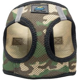 American River Choke Free Dog Harness Camouflage Collection (Color: Green Camo, Size: Medium)