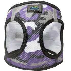 American River Choke Free Dog Harness Camouflage Collection (Color: Purple Camo, Size: Medium)