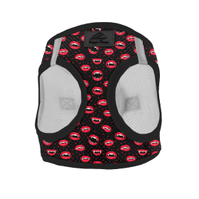 American River Choke Free Dog Harness Holiday Collection (Color: Vampire Kisses, Size: Medium)