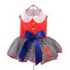 Sailor Girl Dress with Matching Leash